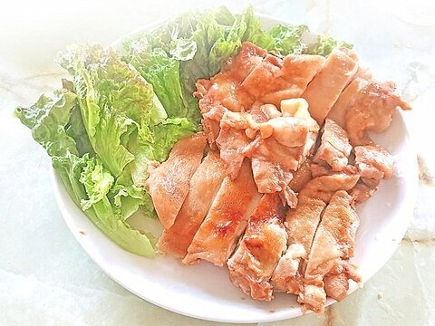 レンジだけで作れる!鶏もも肉のBBQ仕立て♪